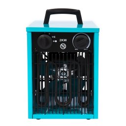 Aeroterma electrica industriala Detoolz DZ-EI110, 25/1000/2000W cu termostat