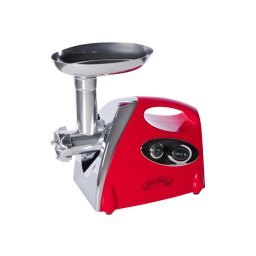 Masina electrica de tocat carne MGR 1400W rosie, cu Reverse, Micul Fermier
