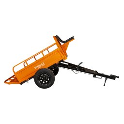 Remorca pentru motocultor 600 kg cu extensie înaltime 150 mm, Detoolz DZ-M149