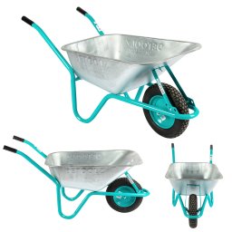 Set 10 roabe metalice galvanizate 85L pentru constructii si gradina Detoolz G01