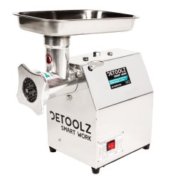 Masina de tocat carne Detoolz din inox 800W, 150 kg/h, cu 2 site incluse
