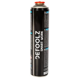 Rezerva gaz Detoolz 330g cu valva si filet 7/16 pentru aragaz camping