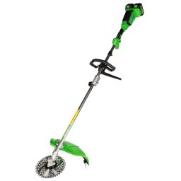 Motocoasa electrica Micul Fermier 2x20V, 2 acumulatori 4Ah, brushless