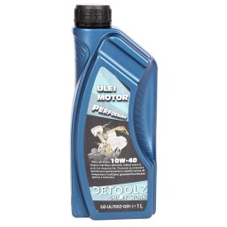 Ulei motor 4T 10W-40 Detoolz Performance 1L pentru protectie si ungere