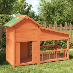 Cusca de caine, maro miere, 143x60,5x109 cm, lemn masiv de pin GartenMobel Dekor