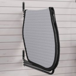 Suport pentru sa/patura, negru, fier, 3 brate GartenMobel Dekor