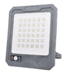 Proiector solar LED COBA CB T105 putere 500W panou solar separat senzor de miscare telecomanda