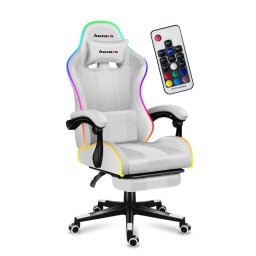 Scaun Gaming FORCE 4.7 RGB 140kg Alb