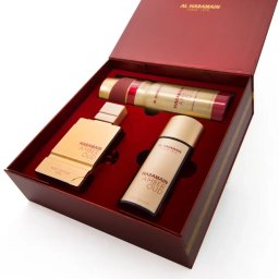 Al Haramain Amber Oud Ruby Edition Set cadou Unisex