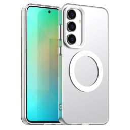 Husa silicon Samsung Galaxy S25 FE Techsuit - CandyCase MagSafe White