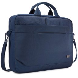GEANTA CASE LOGIC, pt. notebook de max. 15.6 inch, 1 compartiment, buzunar frontal x 2, waterproof, poliester, albastru, ADVA-116 DARK BLUE/3203989