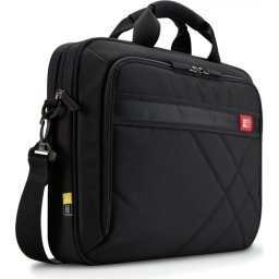 GEANTA CASE LOGIC, pt. notebook de max. 15.6 inch, 1 compartiment, buzunar frontal buzunar dorsal, waterproof, poliester, negru, 3201433 DLC-115 BLACK