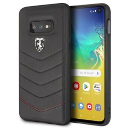 FERRARI Heritage fixat Piele dur toc Samsung Galaxy S10 Lite negru