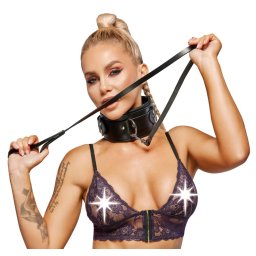 Zgarda si lesa Zado Fetish Line Negru