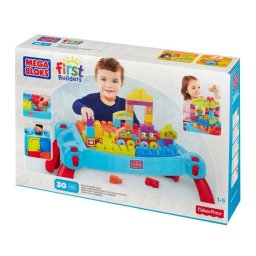 Masuta Mega Bloks, Mattel, First Builders, Fisher Price cu 30 piese, 1-5ani