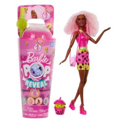 Papusa Barbie, Bubble tea Red Fruits Pop Reveal, par roz, 30 cm HTJ20