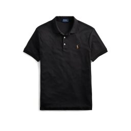 POLO RALPH LAUREN Polo Pima Polo-Ssl-Knt 710685514002 001 black