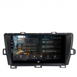 Navigatie Toyota Prius (2009-2014) 8GB RAM Android Octacore Slot Sim 4G DSP GPS Wi-FI Carplay Android Auto USB Bluetooth Waze Touchscreen 9 Inch