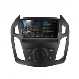 Navigatie Ford Transit (2014-2020) 6GB RAM Android Octacore Slot Sim 4G DSP GPS Wi-FI Carplay Android Auto USB Bluetooth Waze Touchscreen 9 Inch