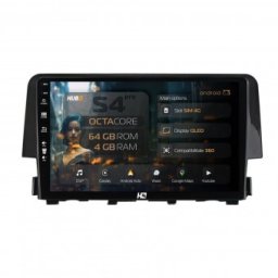 Navigatie Honda Civic X / Sedan (2015-2021) 4GB RAM Android Octacore Slot Sim 4G DSP GPS Wi-FI Carplay Android Auto USB Bluetooth Waze Touchscreen 9 Inch