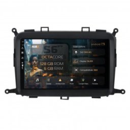 Navigatie Kia Carens (2012-2017) 6GB RAM Android Octacore Slot Sim 4G DSP GPS Wi-FI Carplay Android Auto USB Bluetooth Waze Touchscreen 9 inch