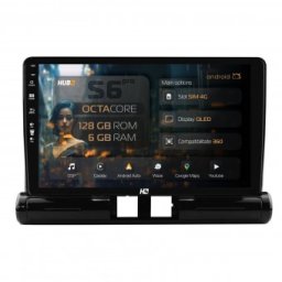Navigatie Citroen C3 (2024+) Low-V 6GB RAM Android Octacore Slot Sim 4G DSP GPS Wi-FI Carplay Android Auto USB Bluetooth Waze Touchscreen 9 Inch