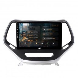 Navigatie Jeep Grand Cherokee (2015+) 6GB RAM Android Octacore Slot Sim 4G DSP GPS Wi-FI Carplay Android Auto USB Bluetooth Waze Touchscreen 10.1 Inch