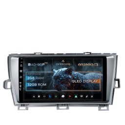 Navigatie Toyota Prius (2009-2014), Android, P-Octacore 2GB RAM + 32GB ROM, 9 Inch - AD-BGP9002+AD-BGRKIT089-S