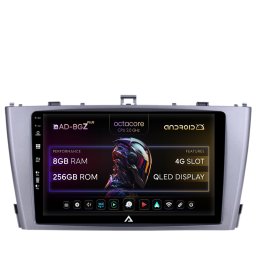 Navigatie Toyota Avensis (2008-2015), Android, Z-Octacore 8GB RAM + 256GB ROM, 9 Inch - AD-BGZ9008+AD-BGRKIT093-S