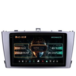 Navigatie Toyota Avensis (2008-2015), Android, X-Octacore 8GB RAM + 256GB ROM, 9.5 Inch - AD-BGX9008+AD-BGRKIT093-S
