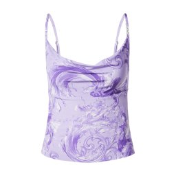 Versace Jeans Couture Top albastru / mov deschis / alb