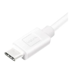 Cablu LogiLink, USB-A la USB-C, 1.5m, Alb