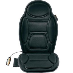 Husa de scaun pentru masaj Medisana MCH 88935, 3 zone pentru masaj, Vibromasaj, Functie de incalzire, Telecomanda, Negru