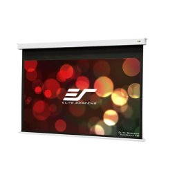 Ecran de proiectie electric EliteScreen Evanesce B , marime vizibila 203,7 x 114,5cm, incastrabil in tavan, Format 16:9; Alb