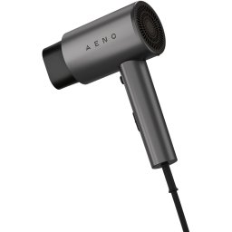 Uscator de par, Aeno AHD0002, 2000W, Ionizator, 3 trepte temperatura, 2 trepte viteza, Gri