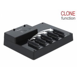 Docking station USB 3.0 la 5 x SSD/HDD SATA cu functie de clona, Delock 64098
