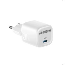 Incarcator retea Anker Zolo USB-C 20W, Power Delivery 3.0, Fast Charging, Alb