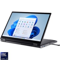 Laptop Acer Aspire Spin 14 ASP14-52MTN-55MD, Procesor Intel® Core™ Ultra 5 115U, 14" WUXGA (1920x1200), IPS, Touch, Memorie RAM 16GB LPDDR5X, Capacitate 1TB SSD, Placa video integrata Intel® Graphics, Windows 11 Home, Steel Gray (INT Keyboard)