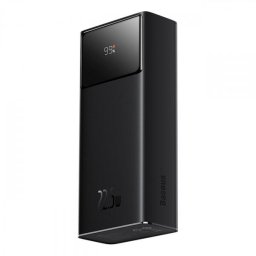 Baterie Externa Baseus EnerFill FP41, 30000mAh, 22.5W, QC + PD, 1 x USB-C - 2 x USB-A, Neagra