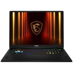 Laptop Gaming MSI Vector A18 HX A9WIG, procesor AMD Ryzen™ 9 9955HX, 18 inch, QHD+, IPS, 240Hz, 32GB DDR5 RAM, 2TB SSD, NVIDIA® GeForce RTX™ 5080 16GB GDDR7, Windows 11 Home, Negru/Gri