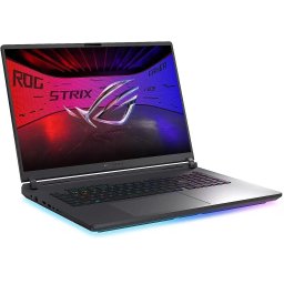 Laptop Asus ROG Strix G18, Intel Core i7-14650HX, 18 inch, RAM 64 GB, SSD 4 TB, NVIDIA GeForce RTX 5060, Windows 11 Home, Negru