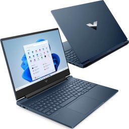 Laptop HP Victus 15-fa2039nw, Procesor Intel Core 5 210H, Display 15.6" FHD 144Hz, RAM 16GB, SSD 512GB, Placa video NVIDIA RTX 5060 8GB, Windows 11 Home, Albastru