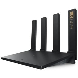 Router wireless Huawei AX3 Pro, Dual-Band, WiFi 6, 2.4 GHz - 574Mbps, 5 GHz - 2402 Mbps, Negru