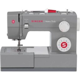 Masina de cusut Singer Heavy Duty 4432, numar cusaturi 32, 90W, Gri