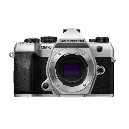 Camera Foto Mirrorless OM SYSTEM OM-5 Mark II, 20MP, Video 4K, Body, Argintiu