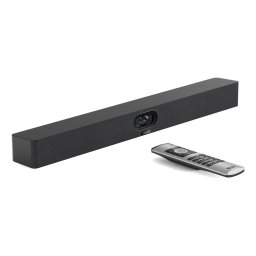 Sistem de videoconferinta All-in-One Yealink MeetingBar A40-010, Camera duala 48 MP, 4K Ultra HD 3840 x 2160 Pixel 60 fps, Ethernet LAN, Wi-Fi, Negru