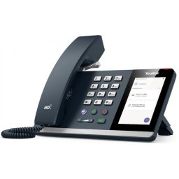 Telefon desktop USB Yealink MP50, ecran 4 inch, Touchscreen, Bluetooth, USB hub, compatibil Microsoft Teams