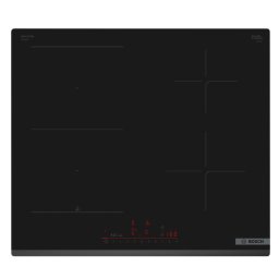 Plita cu inductie incorporabila Bosch PVS63KHC1Z, 4 zone de gatit, 60 cm, panou tactil, Neagra