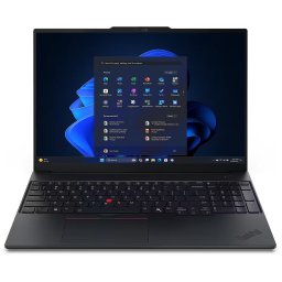 Laptop Lenovo ThinkPad E16 (Gen 3), AMD Ryzen 5 230, 16 inch, RAM 16 GB, SSD 512 GB, AMD Radeon 760M, Windows 11 Pro, Negru