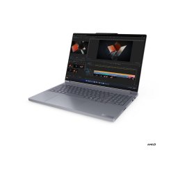 Laptop Lenovo ThinkBook 16p G6 ADR, AMD Ryzen 9 8940HX, 16 inch, RAM 32 GB, SSD 1 TB, NVIDIA GeForce RTX 5060, Windows 11 Pro, Gri